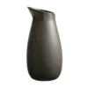 Raw vattenkaraff oglaserat stengods 1,2 l, Metallic brown