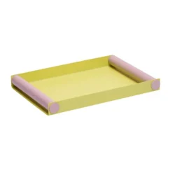 Ray serveringsbricka medium, Gul-lavender