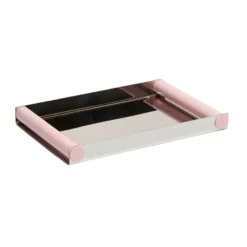 Ray tray disco bricka 20,5x30 cm, Creole pink-rostfritt stål