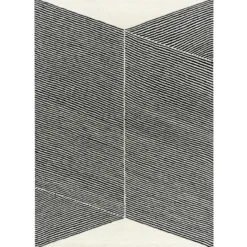 Rectangles ullmatta naturvit, 200x300 cm