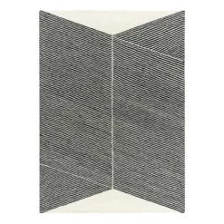 Rectangles ullmatta naturvit, 170x240 cm