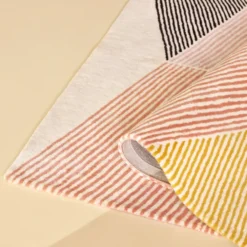 Rectangles ullmatta rosa, 200x300 cm