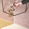 Rectangles ullmatta rosa, 170x240 cm