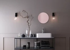 Regal 1 vägglampa 12,9 cm, Mattsvart