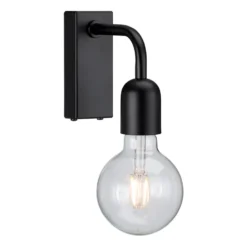 Regal 1 vägglampa 12,9 cm, Mattsvart