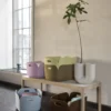 Restore förvaringskorg, Beige-Green