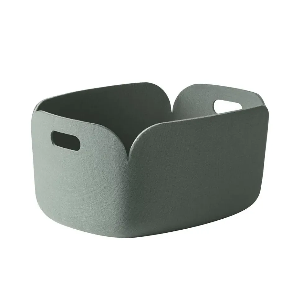 Restore förvaringskorg, Dusty green (blekgrön)
