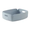 Restore tray förvaringskorg låg, Light Blue