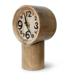 Retro keramikklocka 23,5 cm, Cream