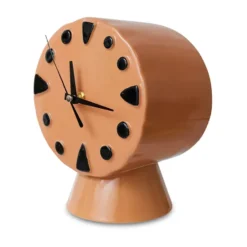 Retro keramikklocka 20,8 cm, Peach