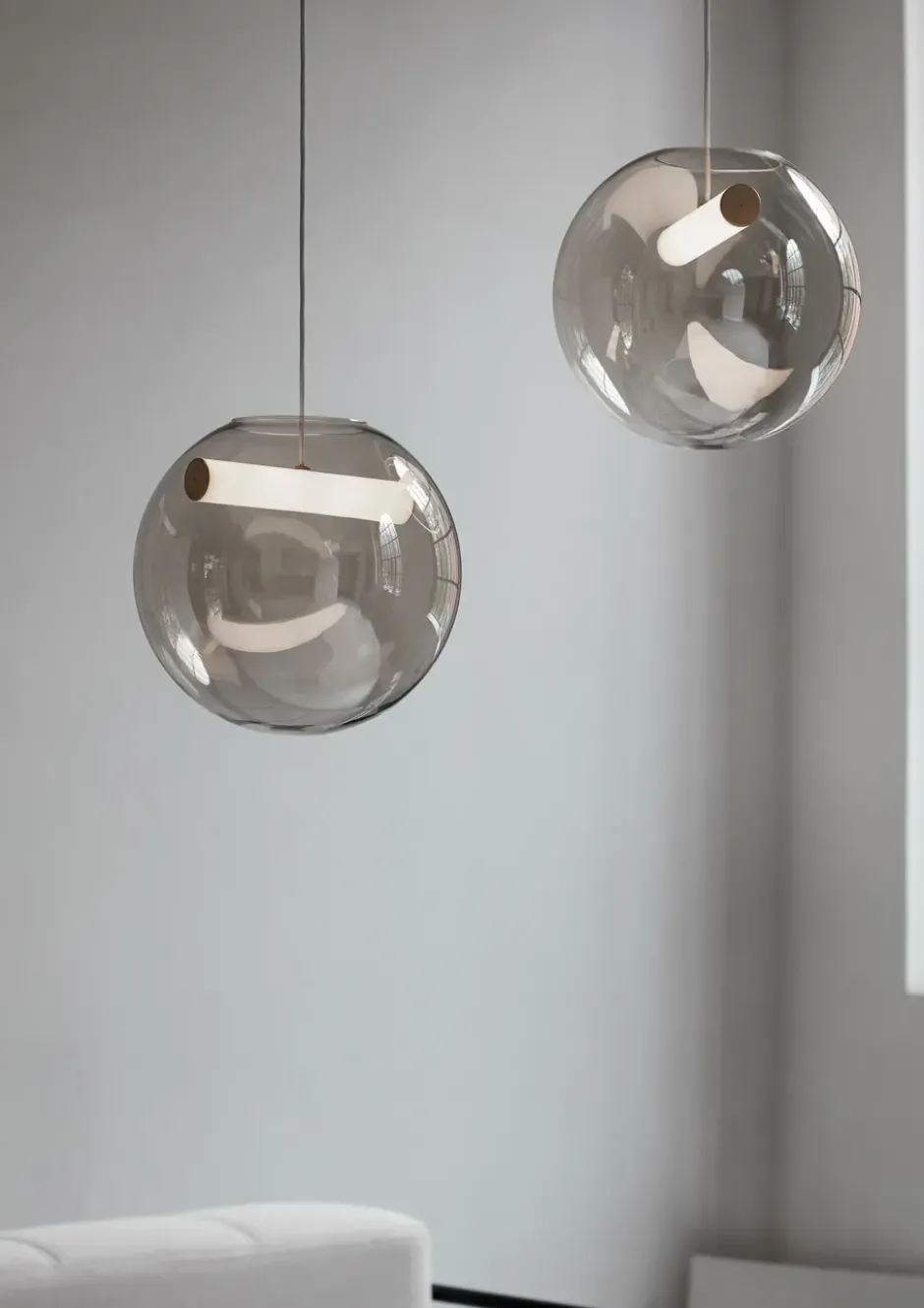 Reveal taklampa Ø45 cm, Grå