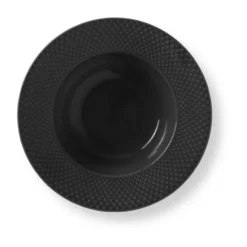 Rhombe Earth djup tallrik Ø24.5 cm, Slate