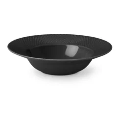 Rhombe Earth djup tallrik Ø24.5 cm, Slate