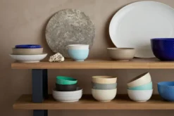 Rhombe Earth skål Ø15.5 cm, Clay