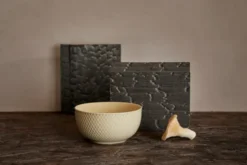 Rhombe Earth Skål Ø13 cm, Marble