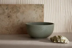 Rhombe Earth Skål Ø13 cm, Moss