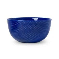 Rhombe serveringsskål Ø22 cm, Mörkblå