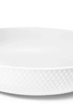 Rhombe Serveringsskål Ø28 cm, Vit