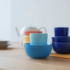 Rhombe skål Ø13 cm, Blå