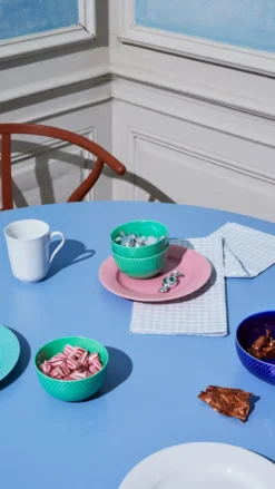 Rhombe skål Ø15,5 cm, Mörkblå