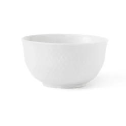 Rhombe skål Ø11 cm, Vit