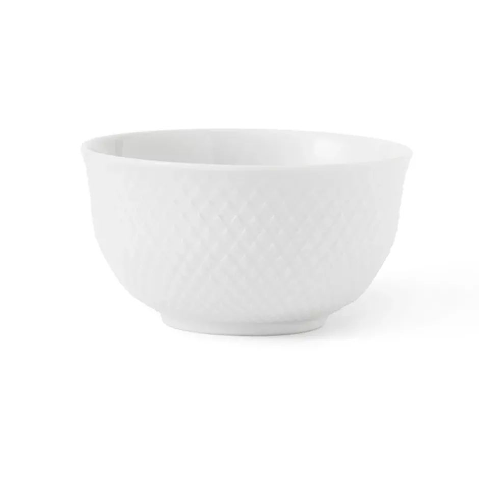Rhombe skål Ø11 cm, Vit