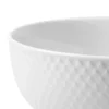 Rhombe skål Ø15,5 cm, Vit