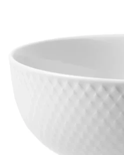 Rhombe skål Ø15,5 cm, Vit