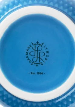 Rhombe vas 20 cm, Blå