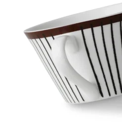 Ribb kaffegods, kaffekopp + fat