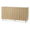 Rib sideboard 45x159 cm, Oak