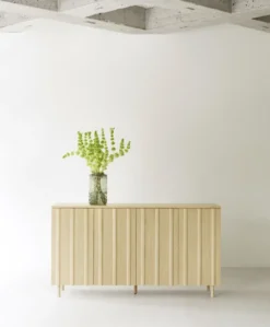 Rib sideboard 45x159 cm, Oak