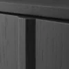 Rib sideboard 45x159 cm, Soft Black