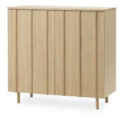 Rib skåp 96x98,5 cm, Oak