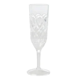 Rice champagneglas akryl, Klar