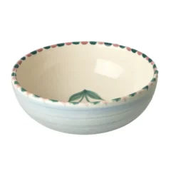Rice keramikskål 35 cl, Cherry-blue