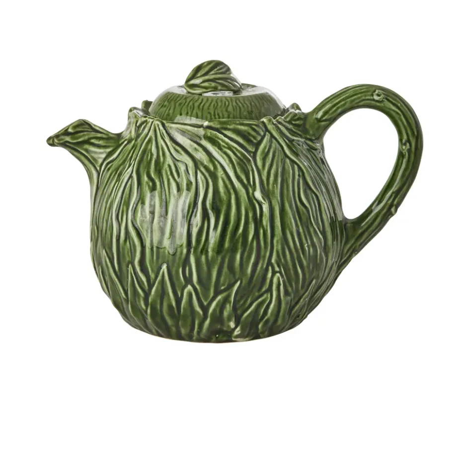 Rice keramisk tekanna 1,6 L, Embossed kale design