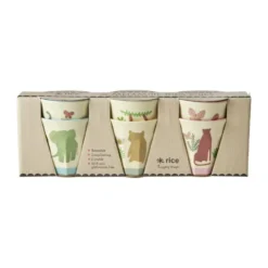 Rice melaminkopp small 6-pack, Sweet Jungle
