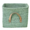 Rice raffia förvaringskorg, Mint