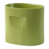 Ridge kruka 24 cm, Moss green