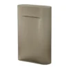 Ridge vas frostat glas 48,5 cm, Taupe