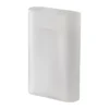 Ridge vas frostat glas 35 cm, White