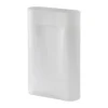 Ridge vas frostat glas 48,5 cm, White