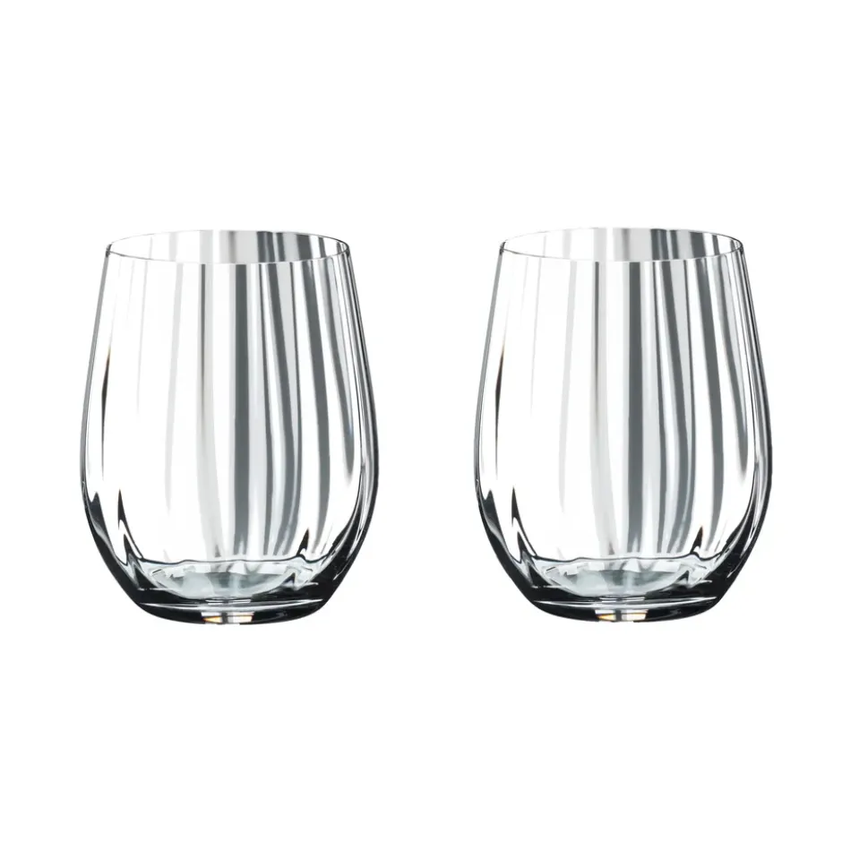 Riedel Optical O whiskyglas 2-pack, 34,4 cl