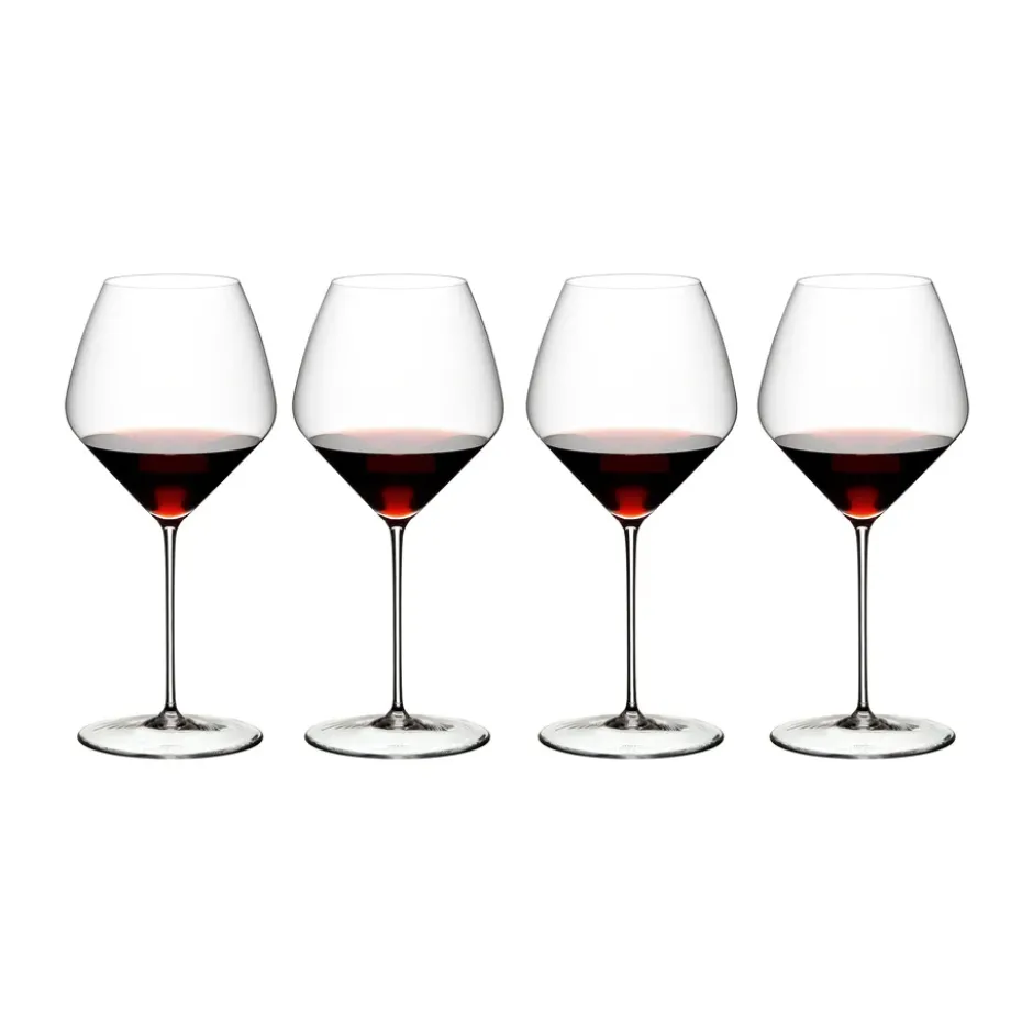 Riedel Veloce vinglas, Pinot Noir-Nebbiolo, 4-pack, 76,3 cl