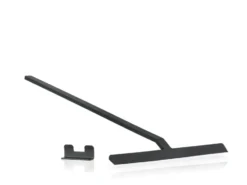 Rim Skrapa m hållare 30cm, Svart