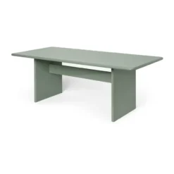 Rink matbord small 200x90x74 cm, Tea green