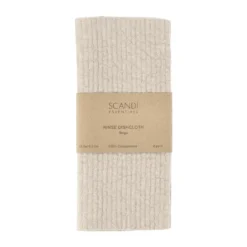 Rinse disktrasa, Beige, 2-pack