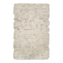 Rio ullmatta 170x230 cm, Ivory melange