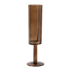 Ripe champagneglas 14,5 cl, Smoked brown